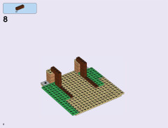 LEGO 41126 instructions page 8 – build guide