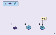 LEGO 41127 instructions page 3 – build guide