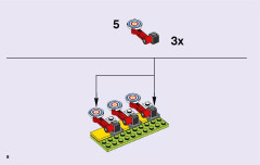 LEGO 41127 instructions page 8 – build guide