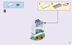LEGO 41128 instructions page 11 – build guide
