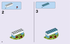 LEGO 41128 instructions page 8 – build guide