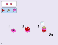 LEGO 41129 instructions page 6 – build guide