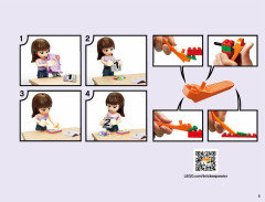 LEGO 41130 instructions page 5 – build guide