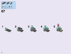 LEGO 41130 instructions page 72 – build guide