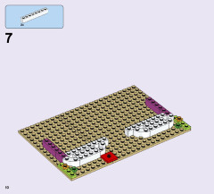 LEGO 41132 instructions page 10 – build guide