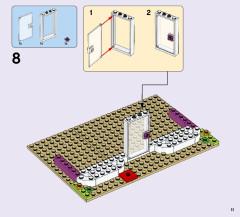 LEGO 41132 instructions page 11 – build guide