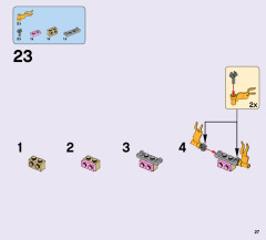 LEGO 41132 instructions page 27 – build guide