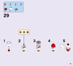 LEGO 41132 instructions page 35 – build guide