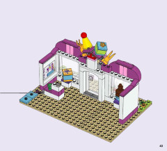 LEGO 41132 instructions page 43 – build guide