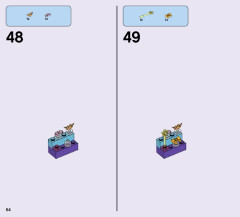 LEGO 41132 instructions page 54 – build guide