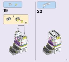 LEGO 41133 instructions page 13 – build guide