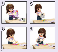 LEGO 41133 instructions page 2 – build guide