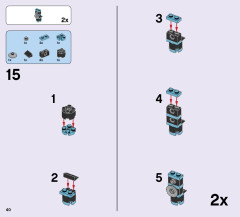 LEGO 41133 instructions page 40 – build guide