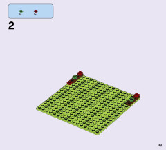 LEGO 41133 instructions page 43 – build guide