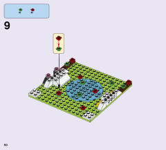 LEGO 41133 instructions page 50 – build guide