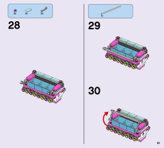 LEGO 41133 instructions page 61 – build guide