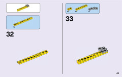 LEGO 41134 instructions page 43 – build guide