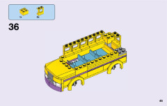 LEGO 41134 instructions page 45 – build guide