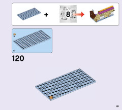 LEGO 41134 instructions page 121 – build guide