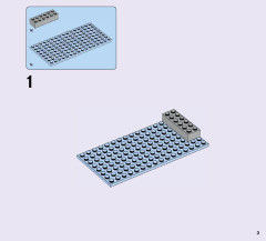 LEGO 41134 instructions page 3 – build guide