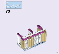 LEGO 41134 instructions page 71 – build guide