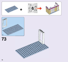 LEGO 41134 instructions page 74 – build guide