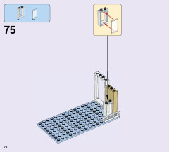 LEGO 41134 instructions page 76 – build guide