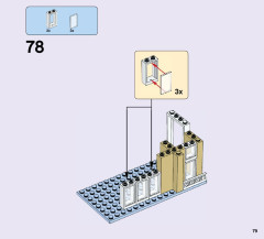 LEGO 41134 instructions page 79 – build guide