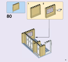 LEGO 41134 instructions page 81 – build guide