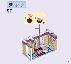 LEGO 41134 instructions page 91 – build guide