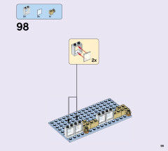 LEGO 41134 instructions page 99 – build guide