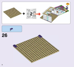 LEGO 41135 instructions page 2 – build guide