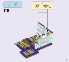 LEGO 41135 instructions page 21 – build guide