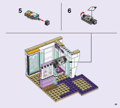LEGO 41135 instructions page 45 – build guide