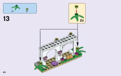 LEGO 41140 instructions page 20 – build guide
