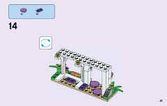 LEGO 41140 instructions page 21 – build guide