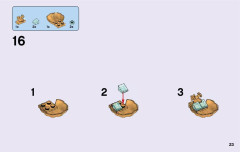 LEGO 41140 instructions page 23 – build guide