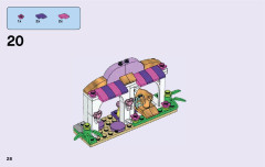 LEGO 41140 instructions page 28 – build guide