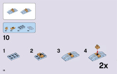 LEGO 41141 instructions page 10 – build guide