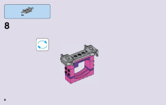 LEGO 41141 instructions page 8 – build guide
