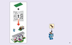 LEGO 41142 instructions page 3 – build guide