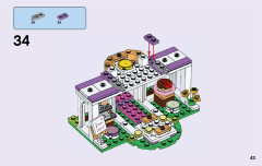 LEGO 41142 instructions page 43 – build guide