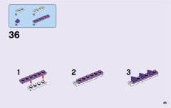 LEGO 41142 instructions page 45 – build guide