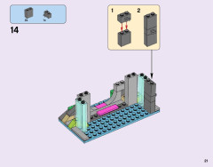 LEGO 41145 instructions page 21 – build guide