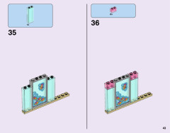 LEGO 41145 instructions page 43 – build guide