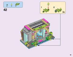 LEGO 41145 instructions page 49 – build guide