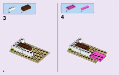 LEGO 41146 instructions page 8 – build guide