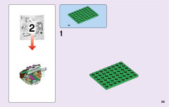 LEGO 41147 instructions page 25 – build guide
