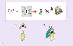 LEGO 41147 instructions page 4 – build guide