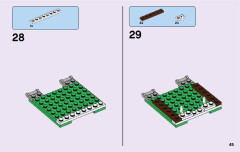 LEGO 41147 instructions page 45 – build guide